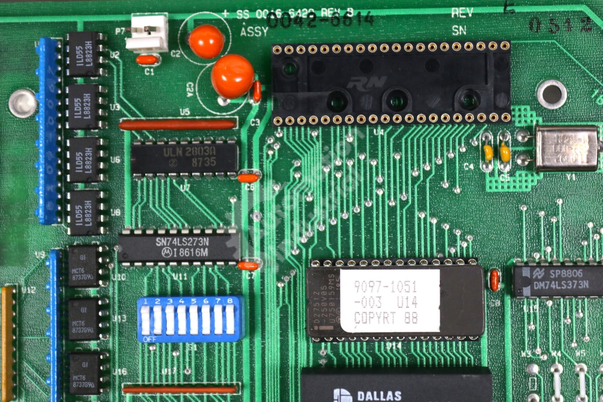 0042-6614 By Reliance Electric PC Board Electro-Craft BRU-500 Servo Drive Series