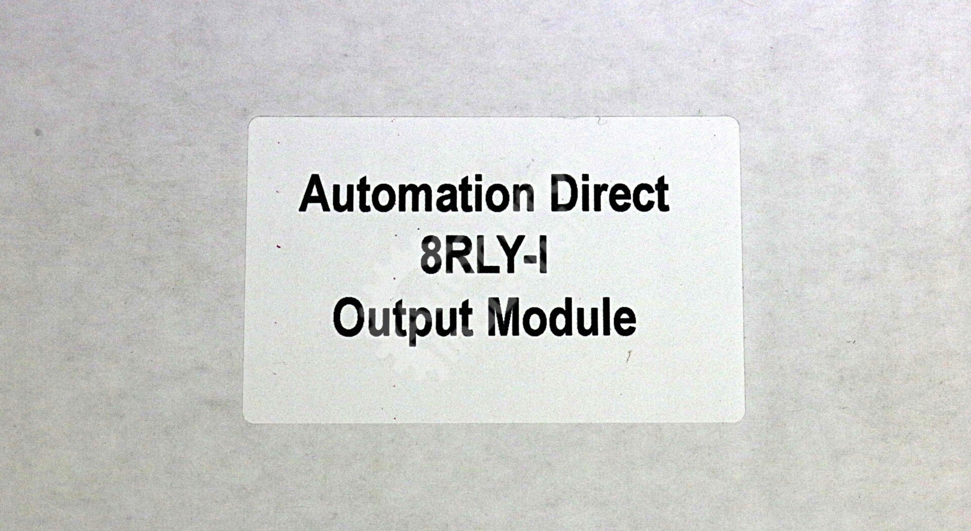 405-8RLY-I1 By Reliance Electric 8RLY-I Relay Output BD