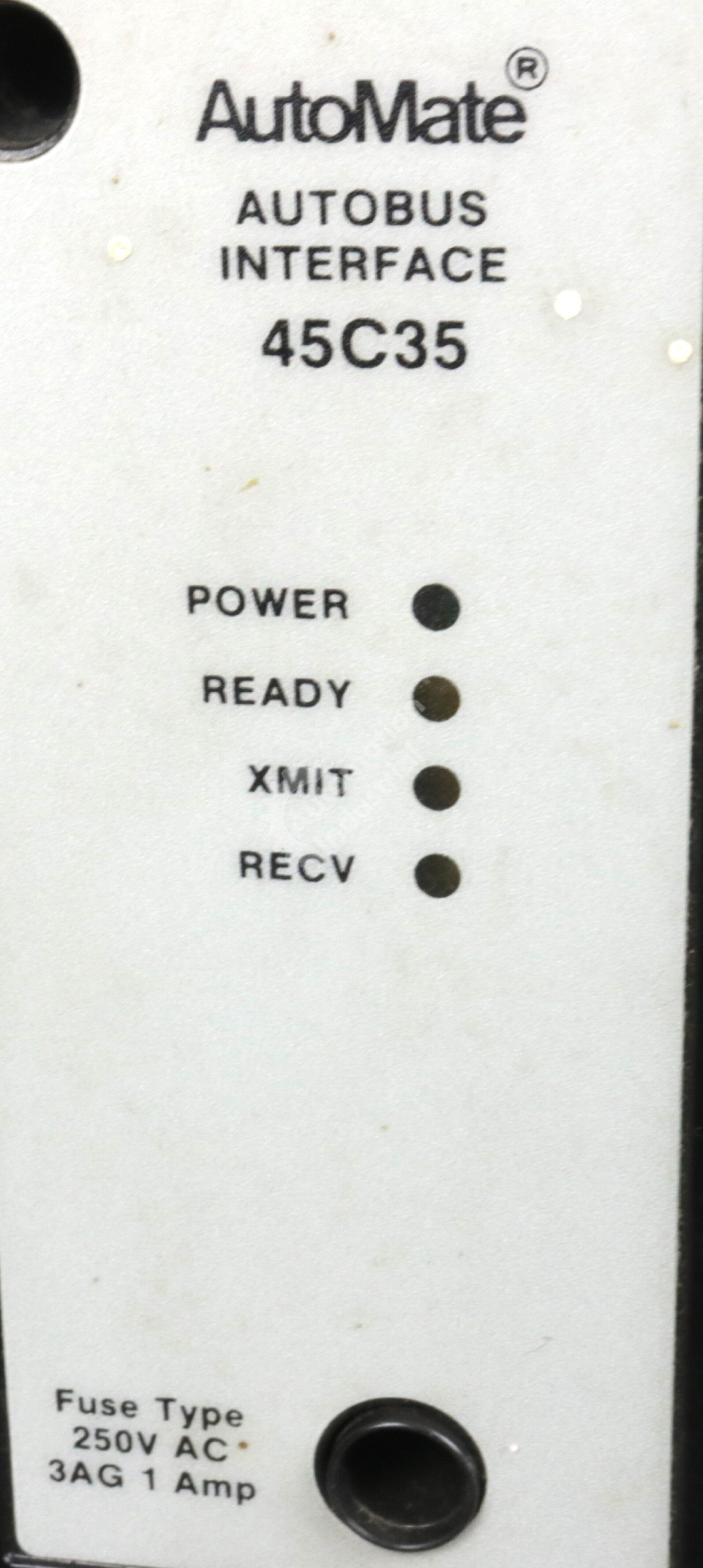45C35 By Reliance Electric 120/240 VAC Autobus Interface Head AutoMate