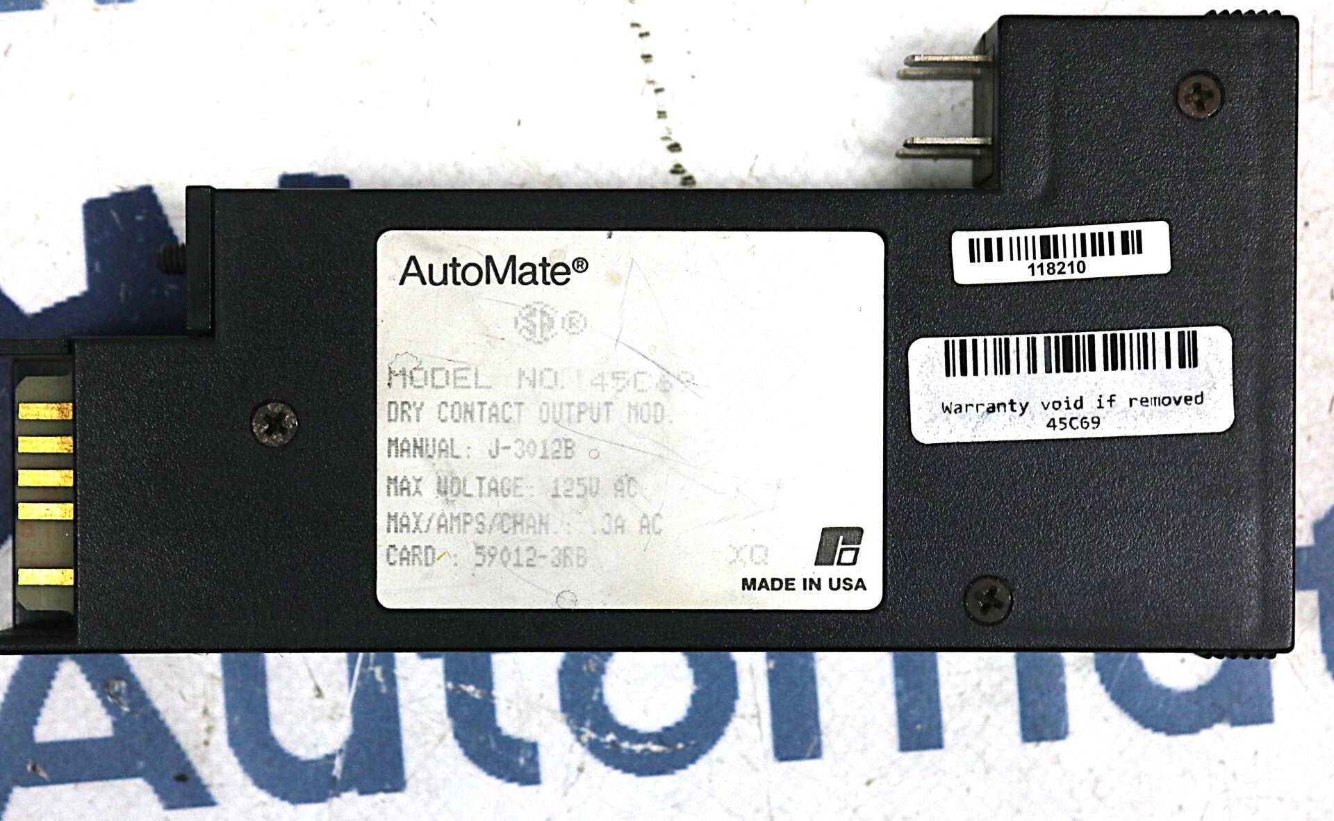 45C69 By Reliance Electric Dry Contact Output Module