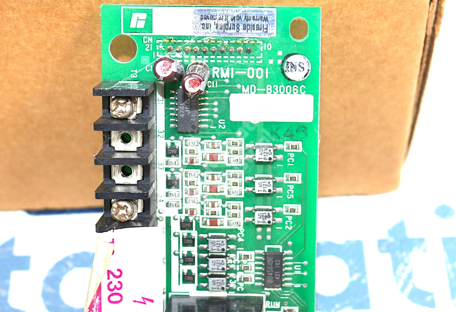 MD-B3006C By Reliance Electric Remote Meter Interface Board
