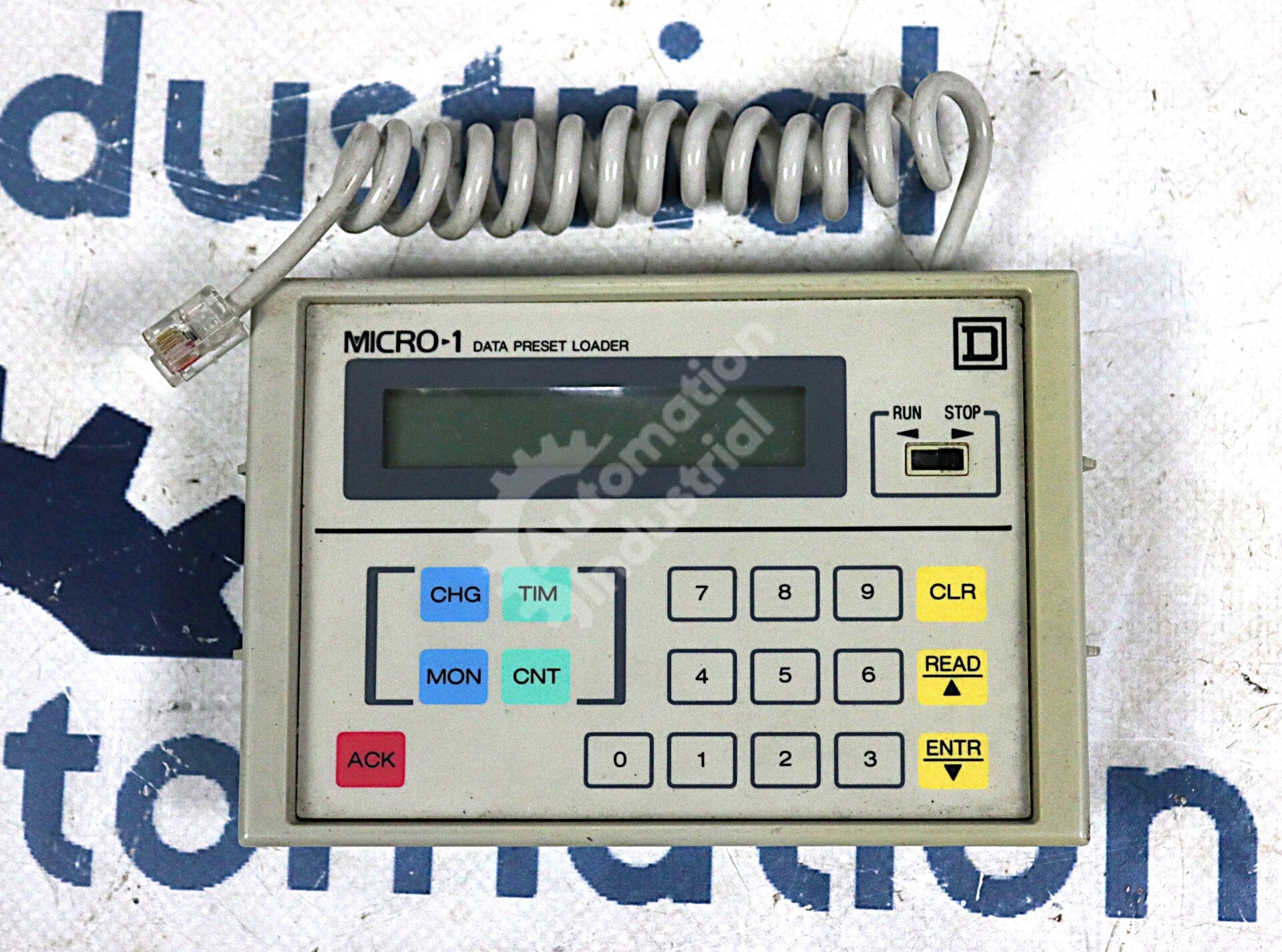 DL1 By Square D Sy/Max Class 8003 12VDC Micro-1 Data Preset Loader