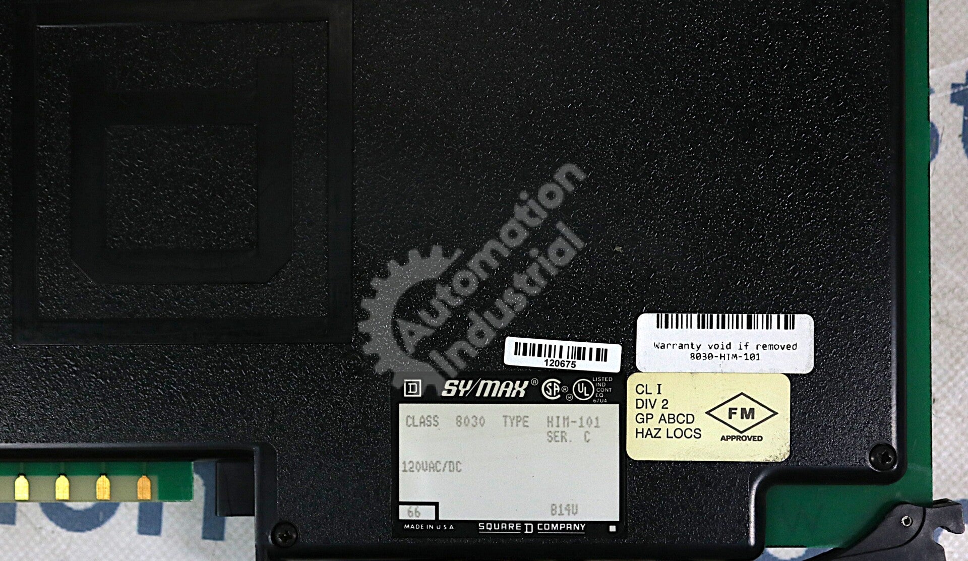 HIM-101 By Square D Sy/Max Class 8030 120VAC 8 Function Input Module