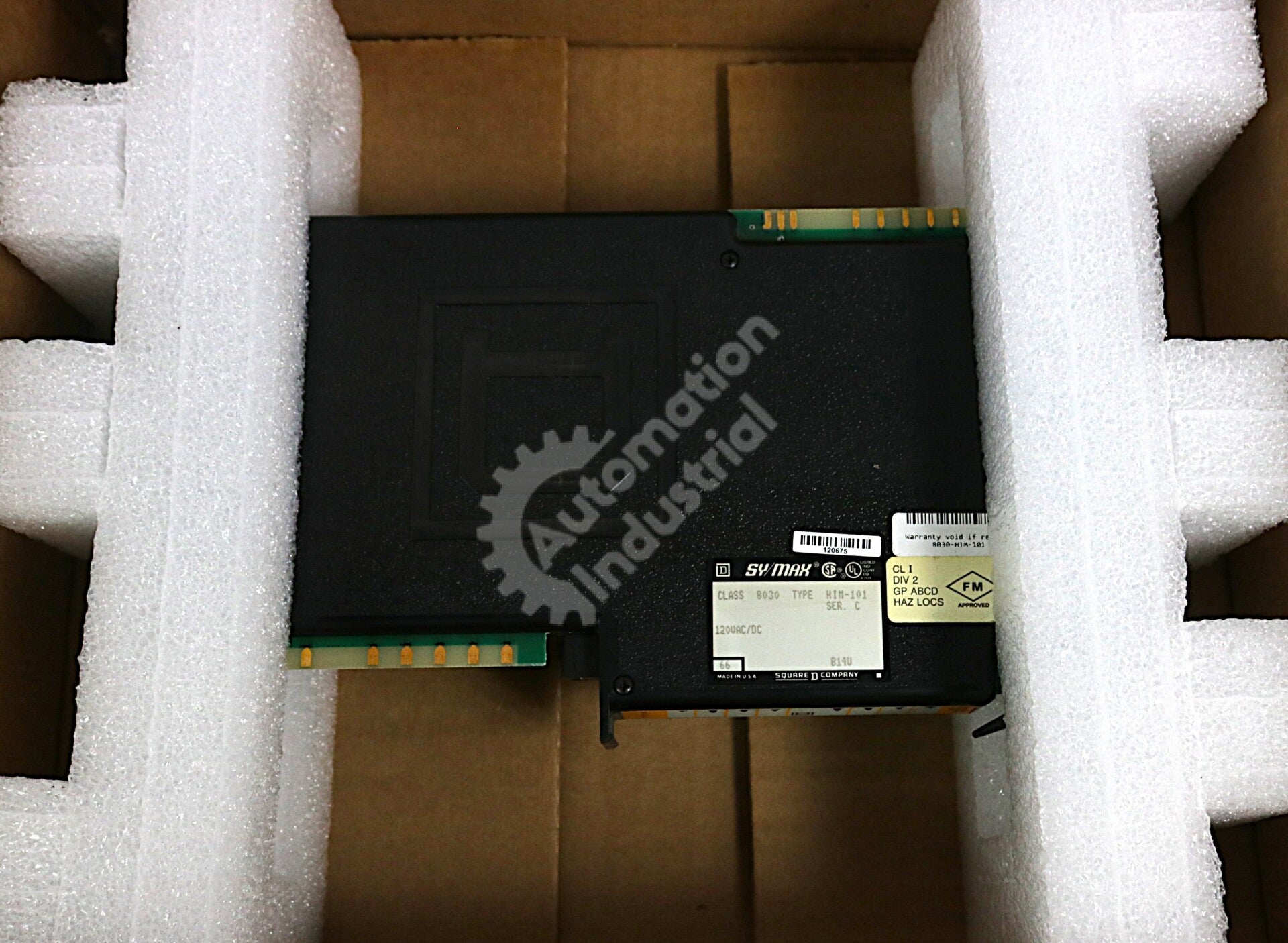 HIM-101 By Square D Sy/Max Class 8030 120VAC 8 Function Input Module
