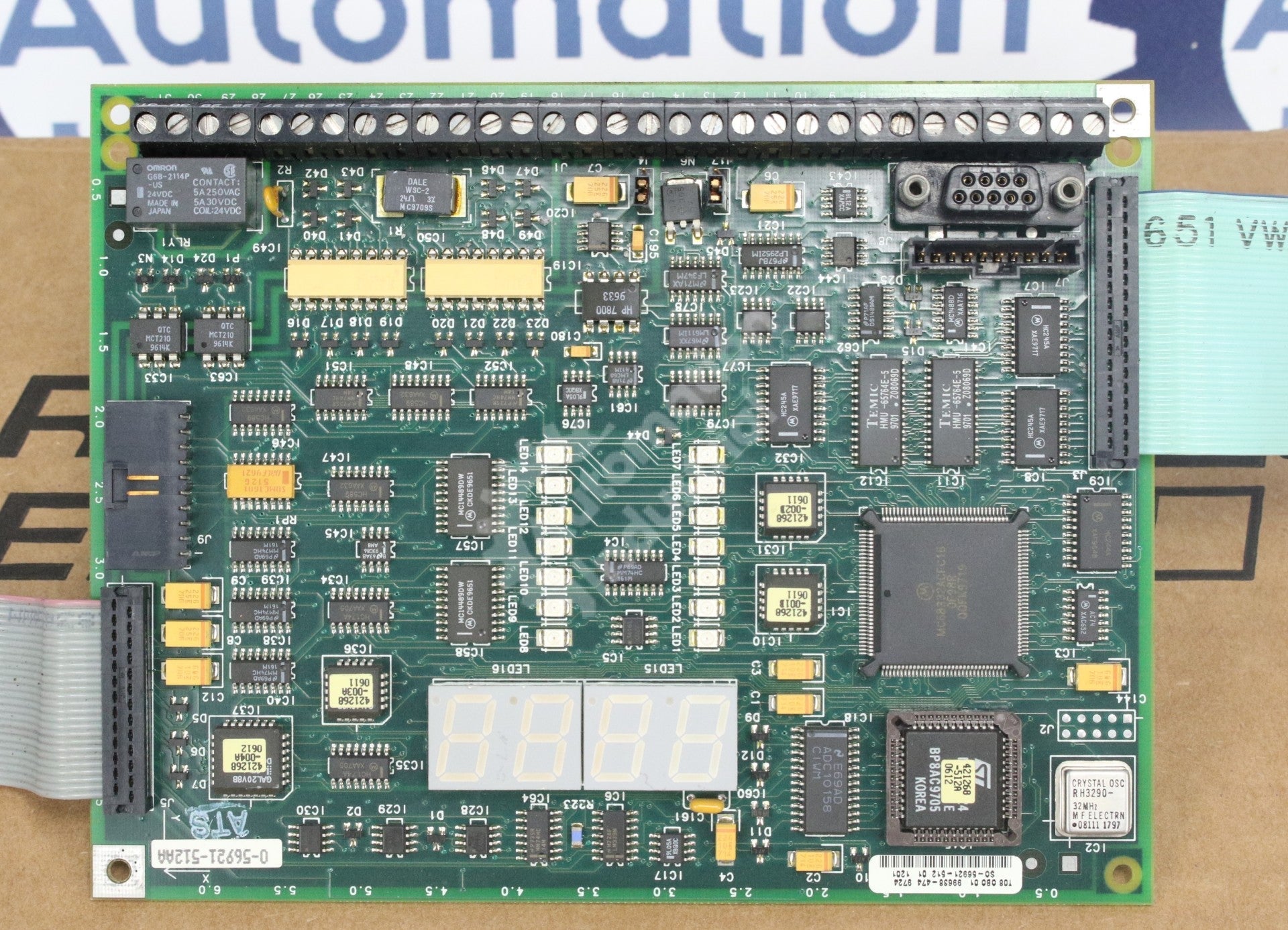 0-56921-512 by Reliance Electric 0-56921-512AA Regulator Board GV3000