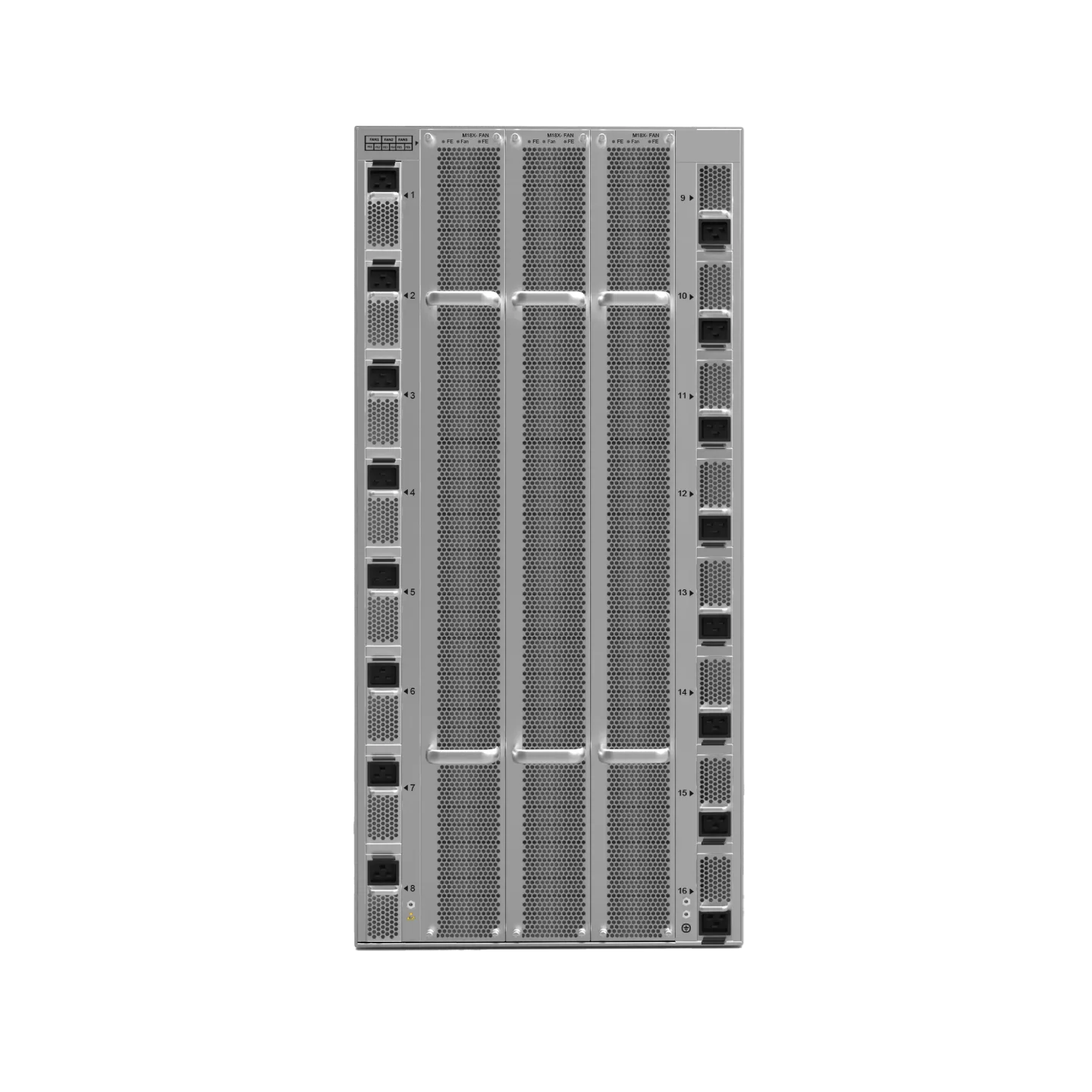 Ruijie RG-N18018-X 21U 16-Slot Core Switch, Up to 768×100G Ports(Chassis)