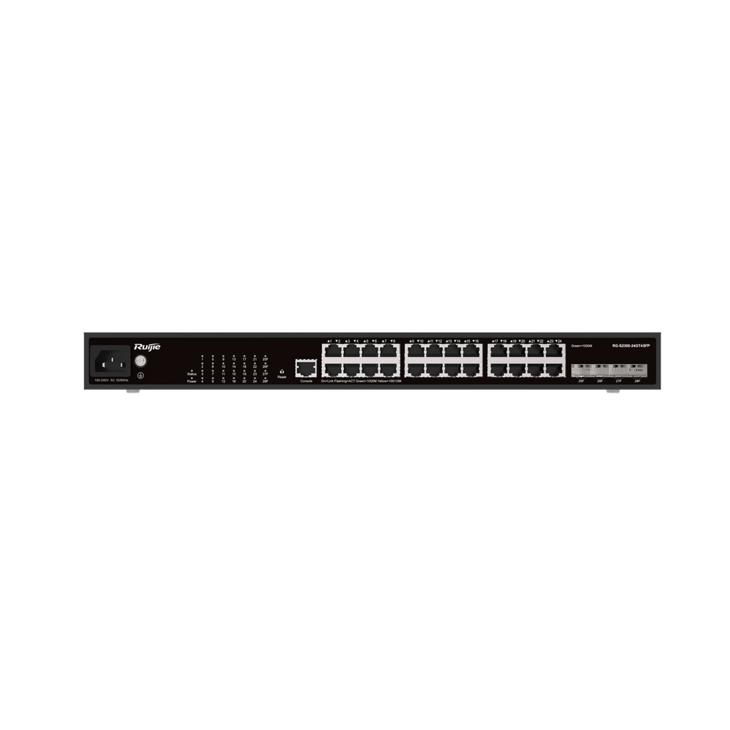 Ruijie RG-S2300-24GT4SFP 24×1G & 4×1G SFP Gigabit Access Switch