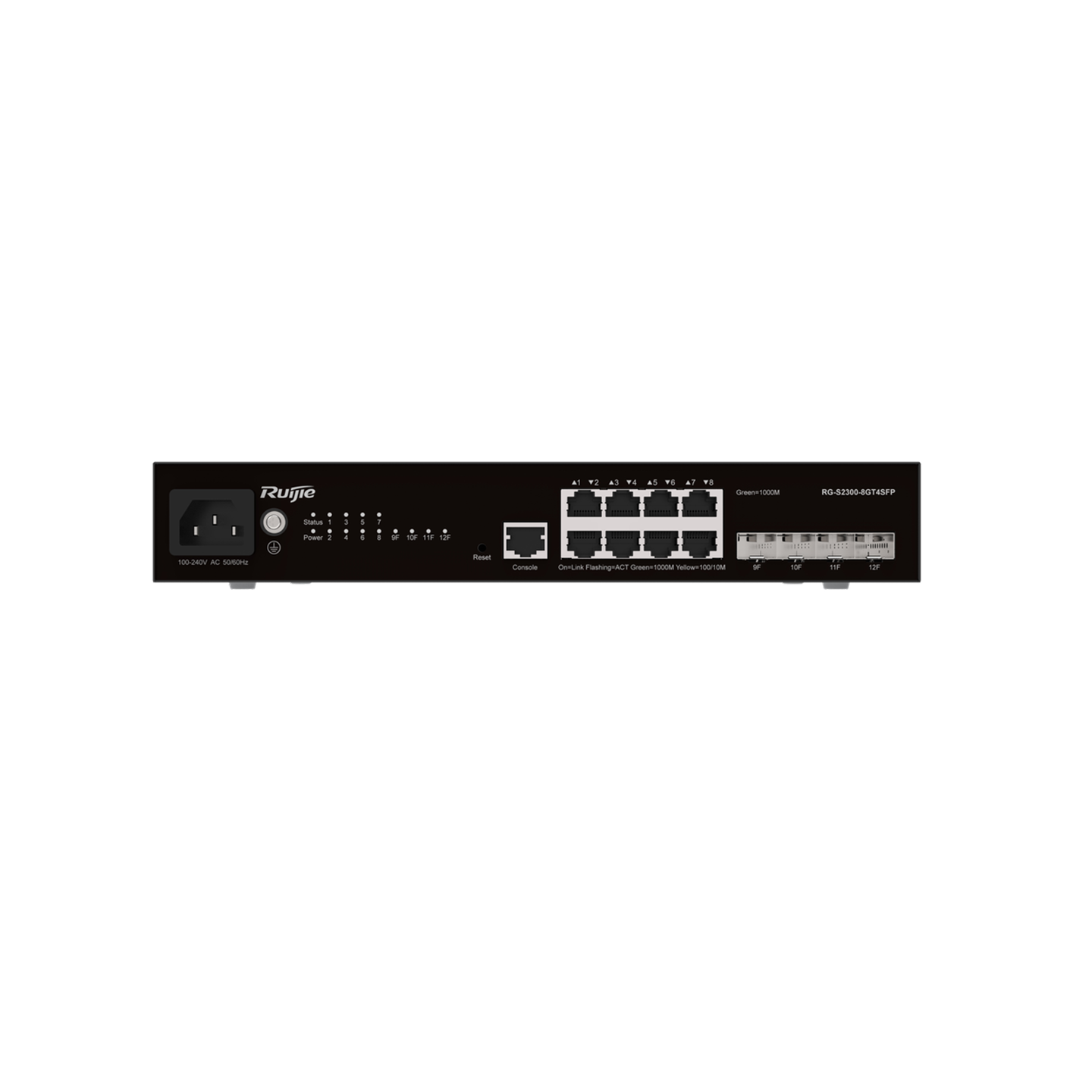 Ruijie RG-S2300-8GT4SFP 8×1G & 4×1G SFP Gigabit Access Switch