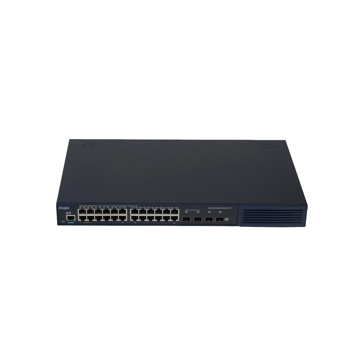 Ruijie RG-S2910-24GT4XS-UP-H 24×1G PoE+ & 4×10G SFP+ HPoE Switch