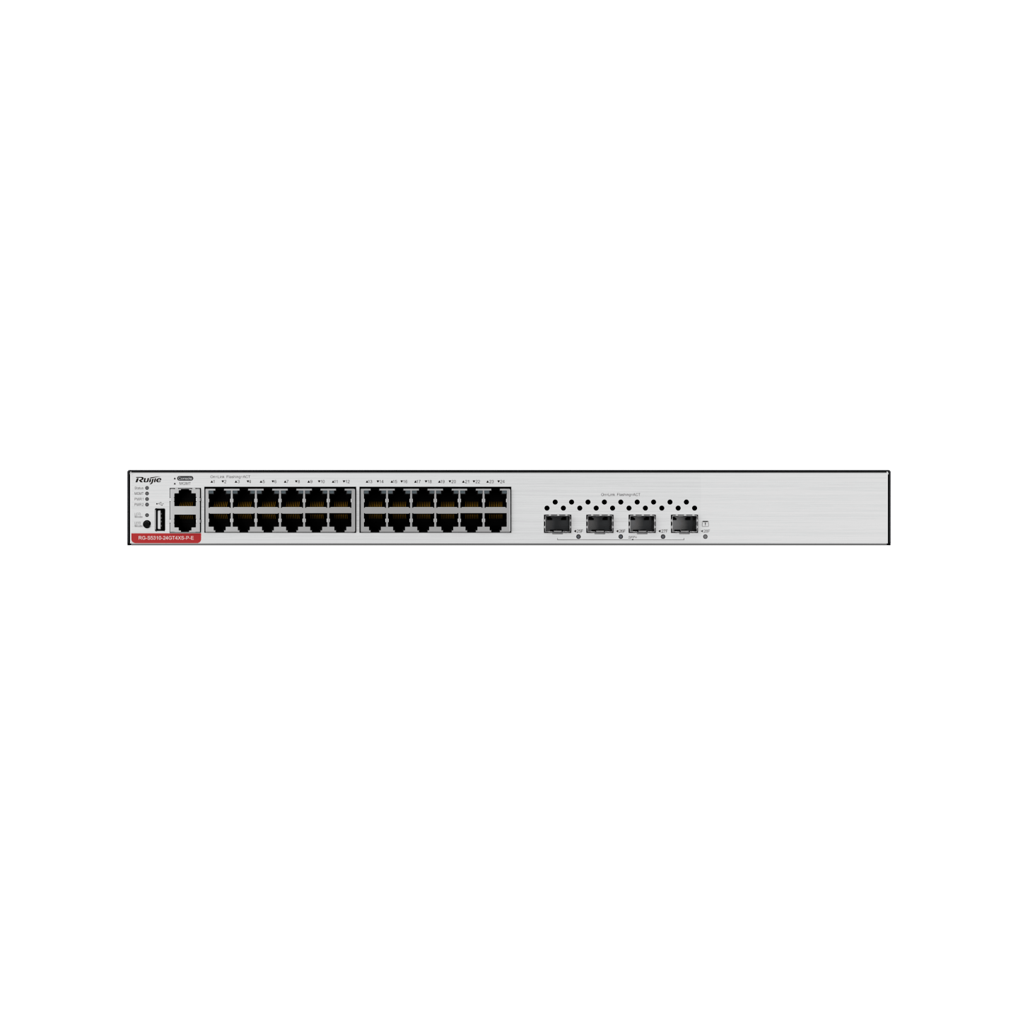 Ruijie RG-S5310-24GT4XS-P-E 24×1G PoE+ & 4×10G SFP+ Layer 3 Switch