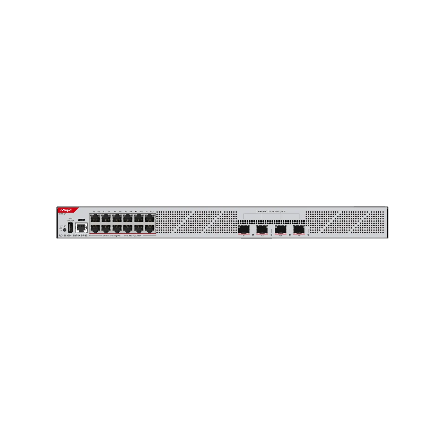 Ruijie RG-S5350-12GT4XS-P-E 12×Gigabit PoE+ & 4×10G SFP+ L2+ Switch