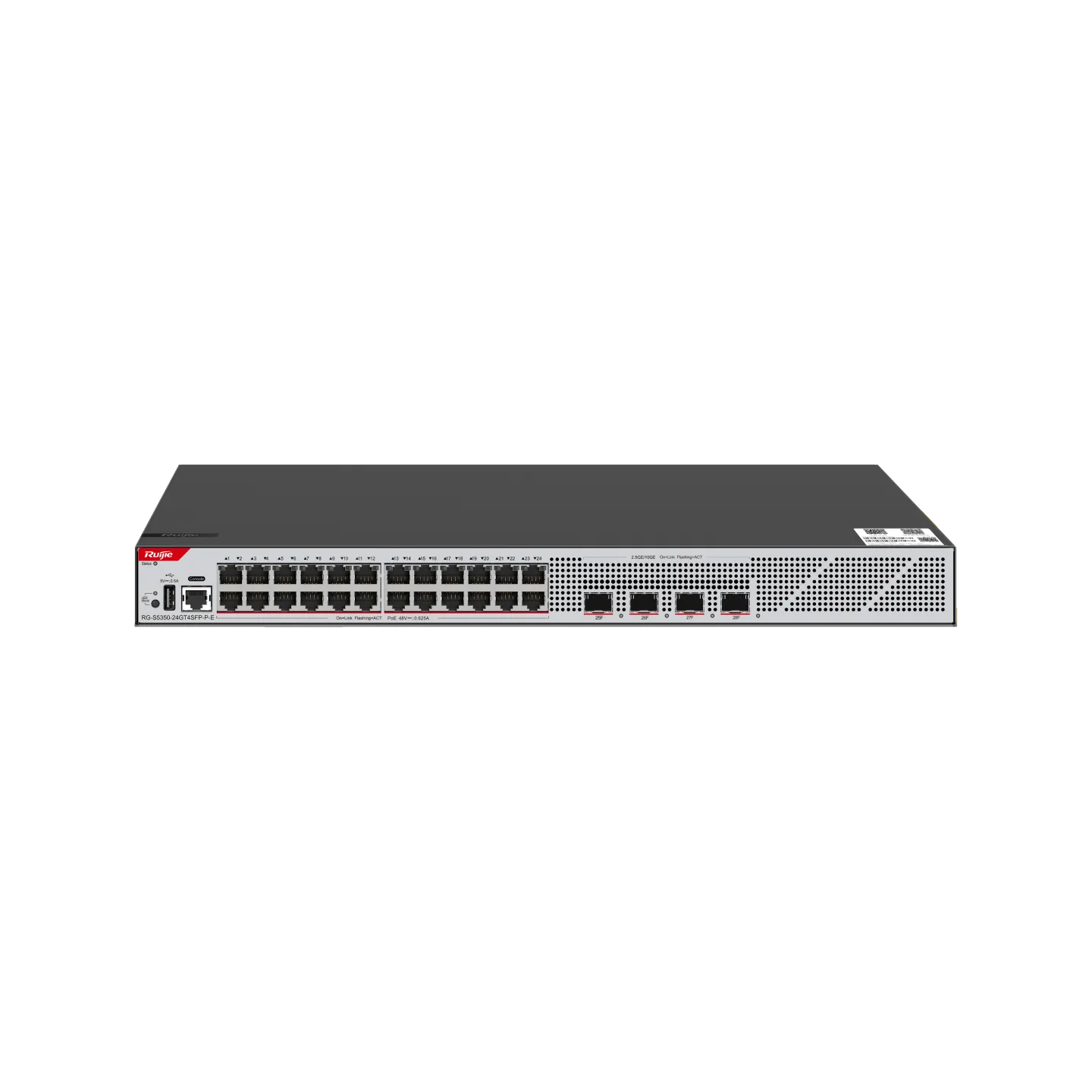 Ruijie RG-S5350-24GT4SFP-P-E 24×Gigabit PoE+ & 4×1G SFP L2+ Switch