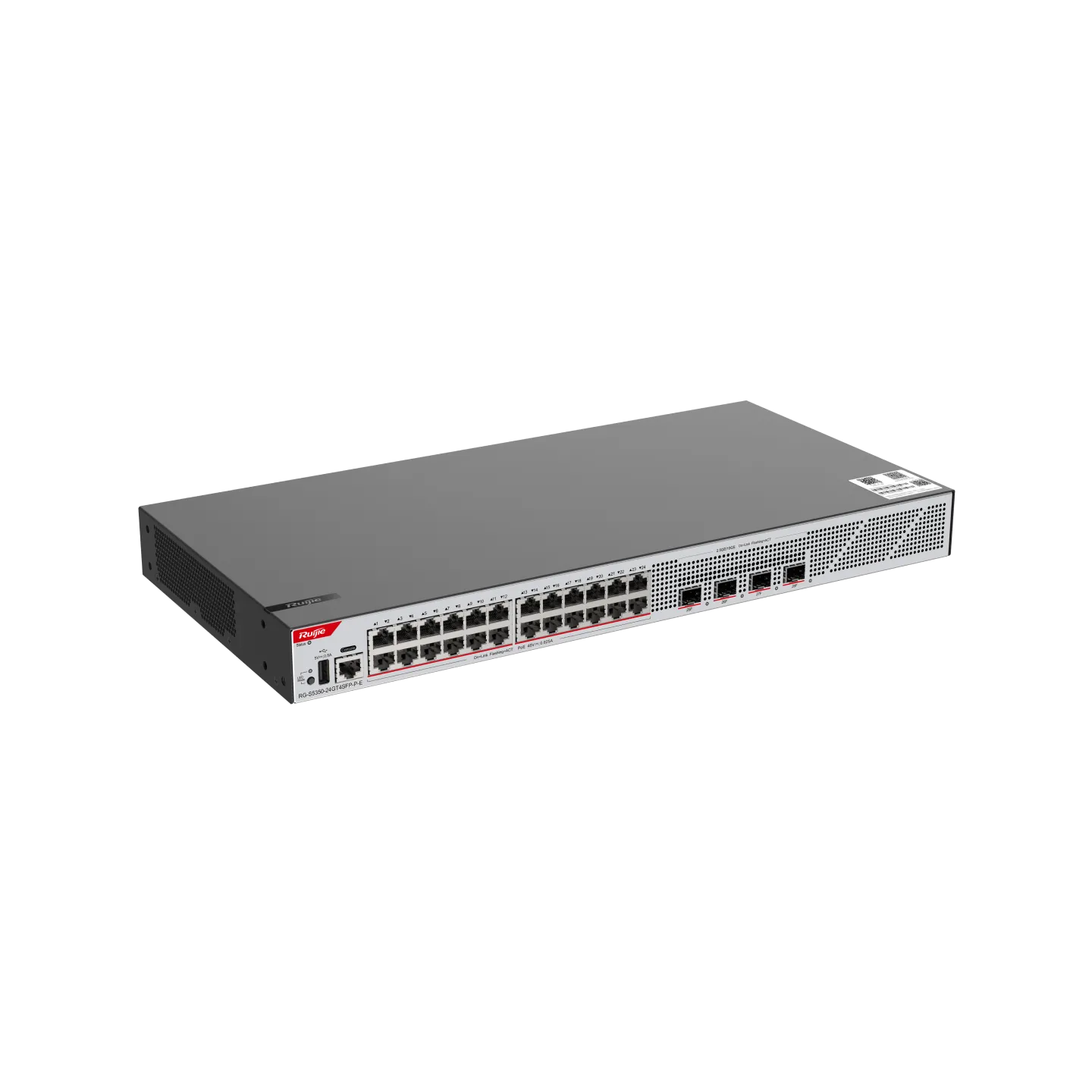 Ruijie RG-S5350-24GT4SFP-P-E 24×Gigabit PoE+ & 4×1G SFP L2+ Switch