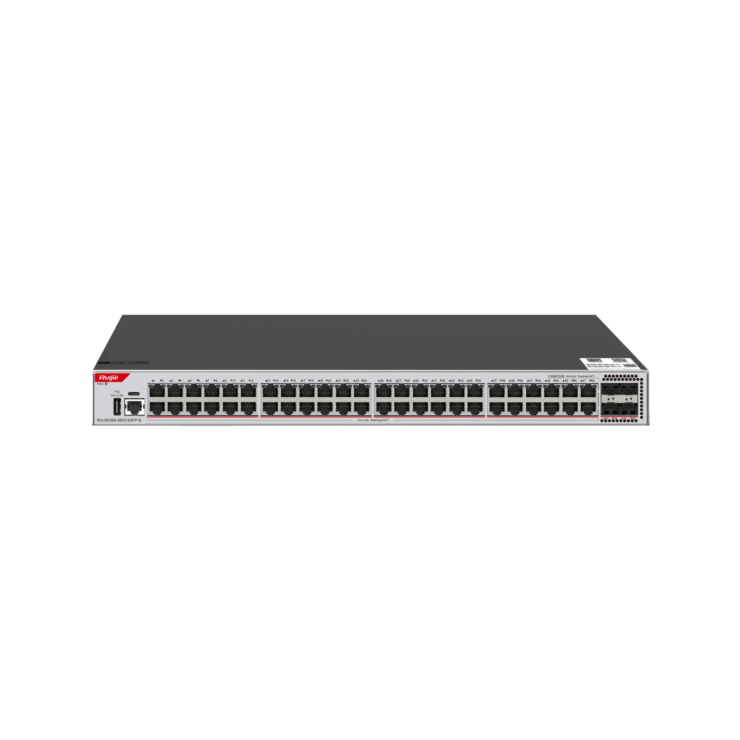 Ruijie RG-S5350-48GT4SFP-E 48×Gigabit & 4×1G SFP L2+ Switch