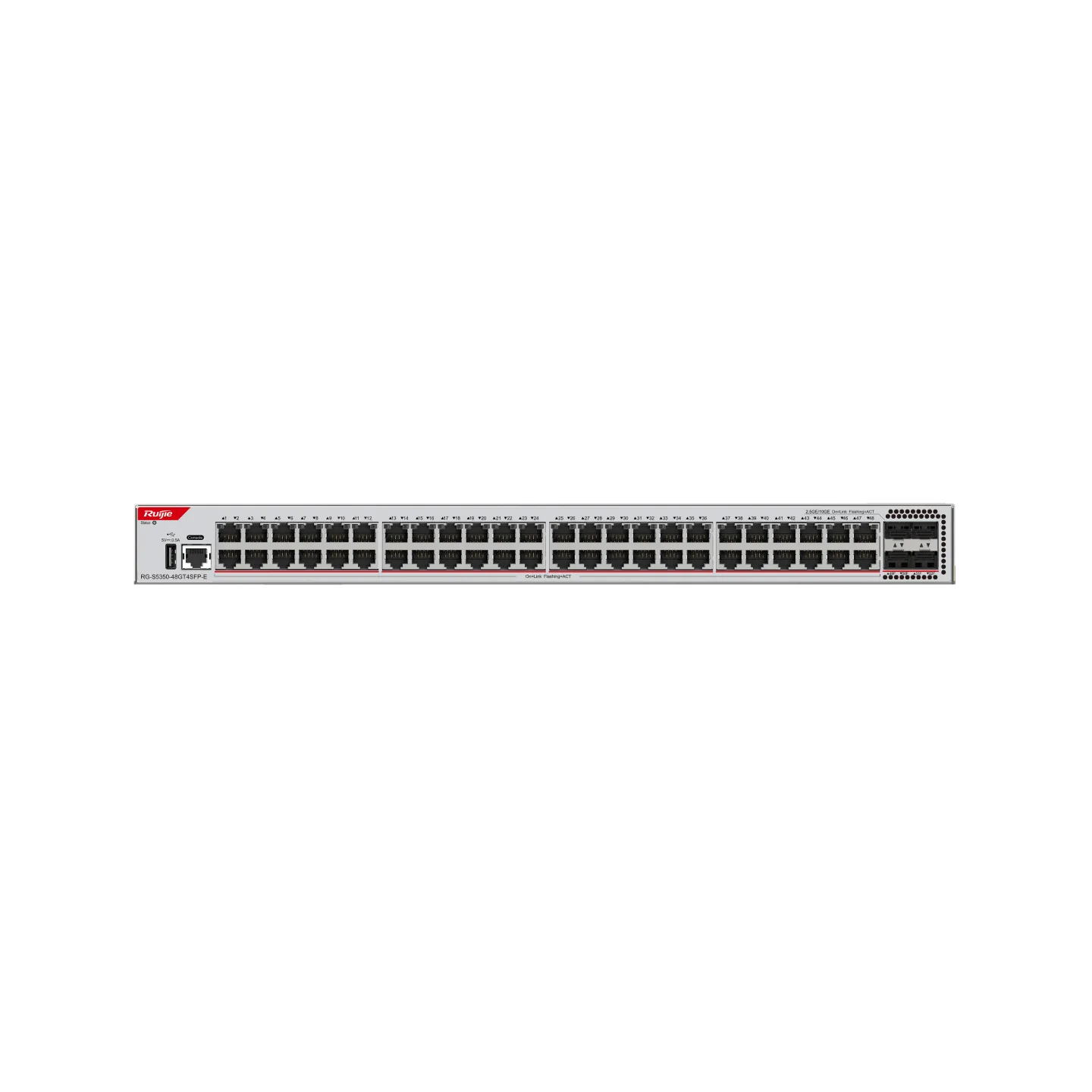 Ruijie RG-S5350-48GT4SFP-E 48×Gigabit & 4×1G SFP L2+ Switch