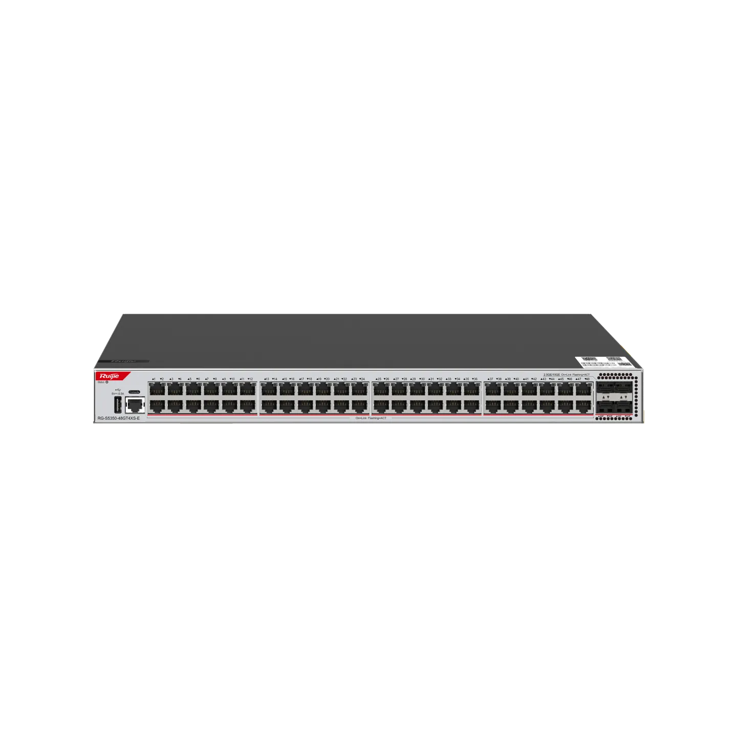 Ruijie RG-S5350-48GT4XS-E 48×Gigabit & 4×10G SFP+ L2+ Switch