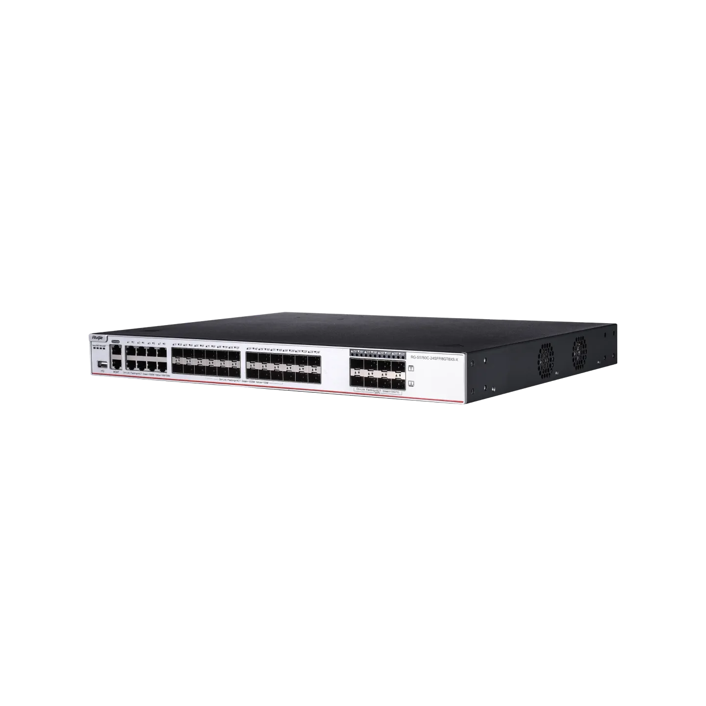 Ruijie RG-S5760C-24SFP/8GT8XS-X 24×SFP/8×GE + 8×10G SFP+ Switch