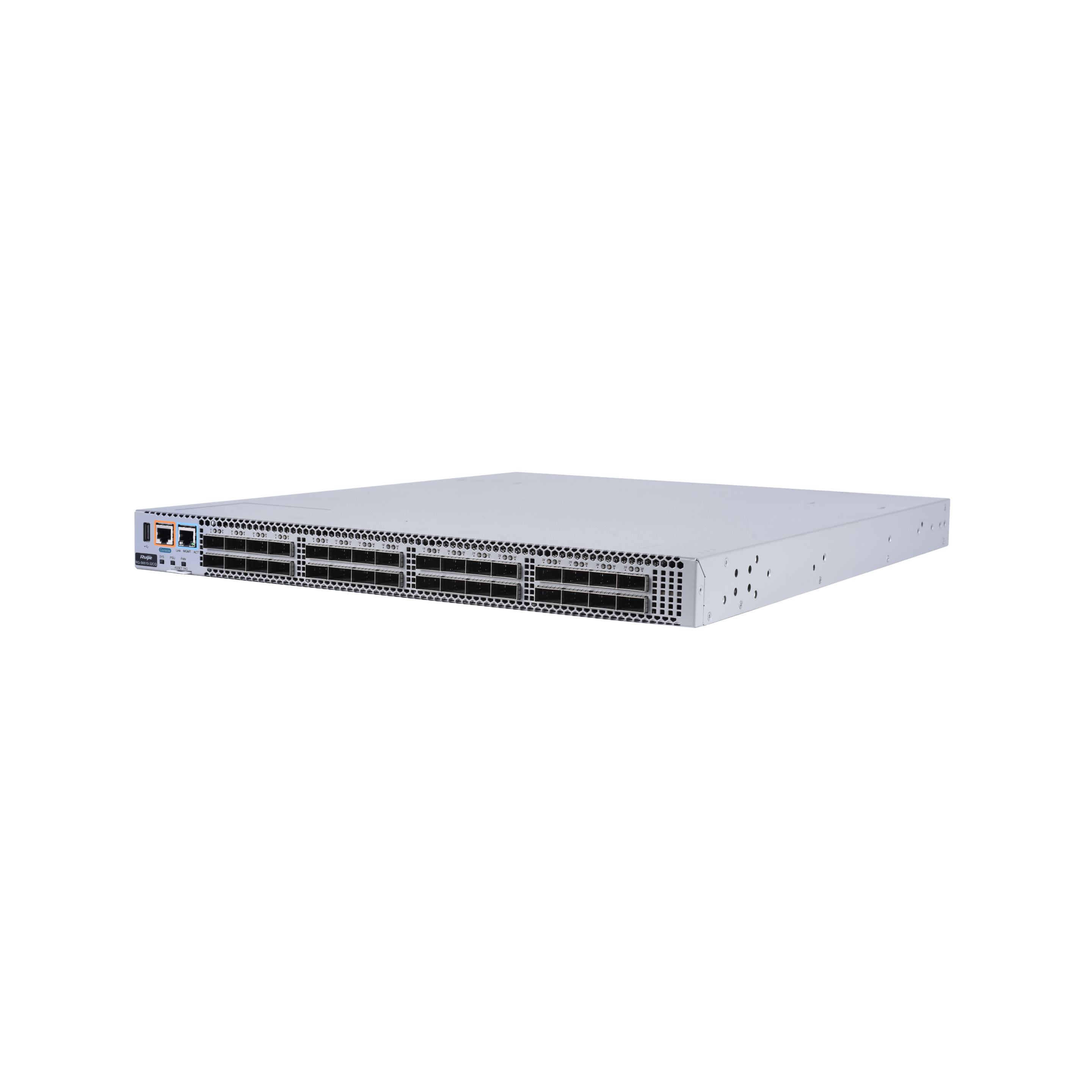 Ruijie RG-S6510-32CQ 32×100G QSFP28 Access Switch, 6.4Tbps Capacity