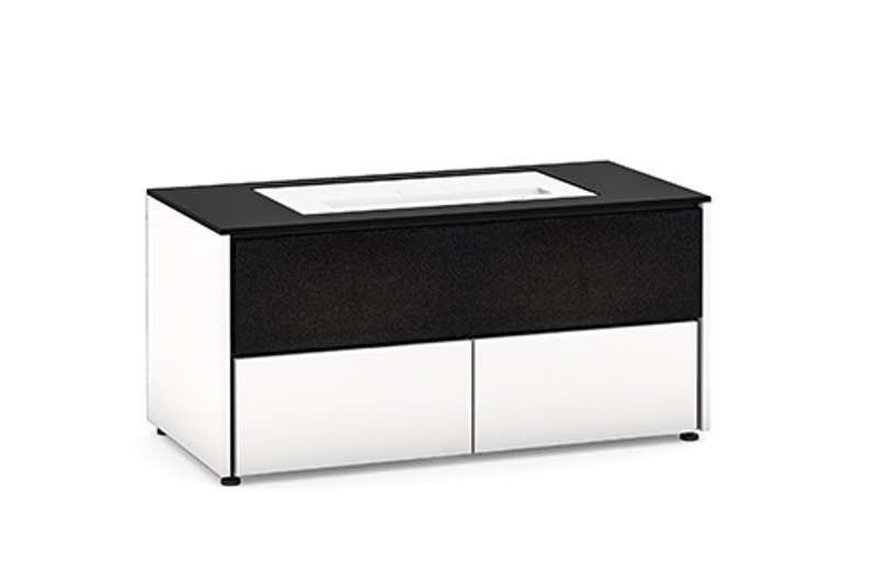 Salamander Designs Gloss warm white Cabinet for LG Projectors