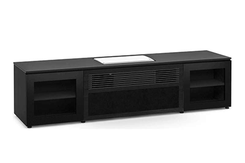 Salamander Designs Black Glass Cabinet for Samsung Projector