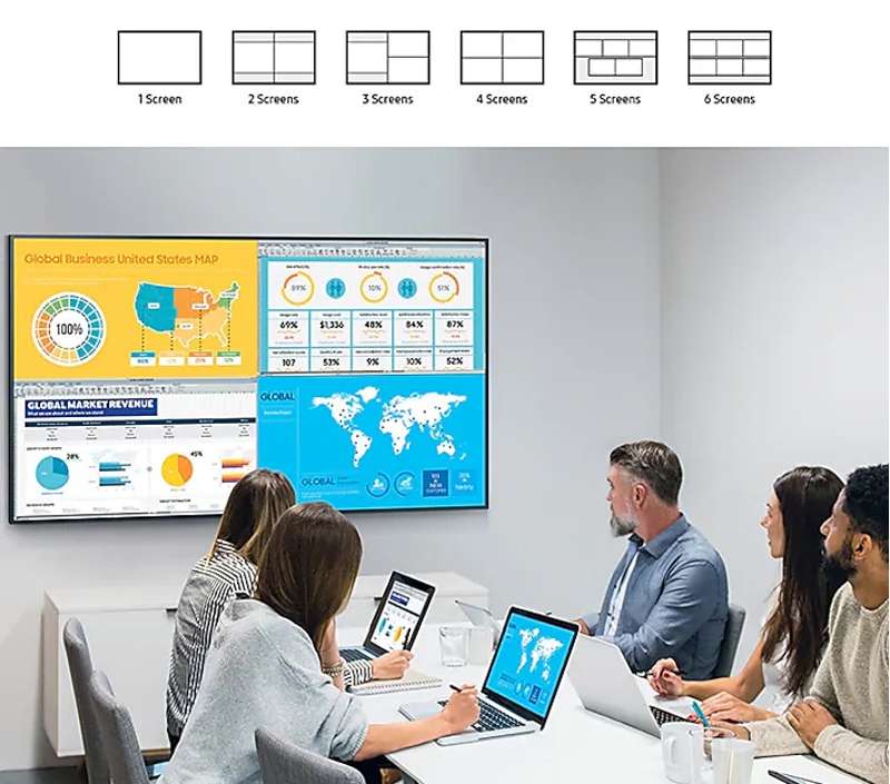 Samsung QM85C 85" UHD 4K Smart Commercial Signage Display