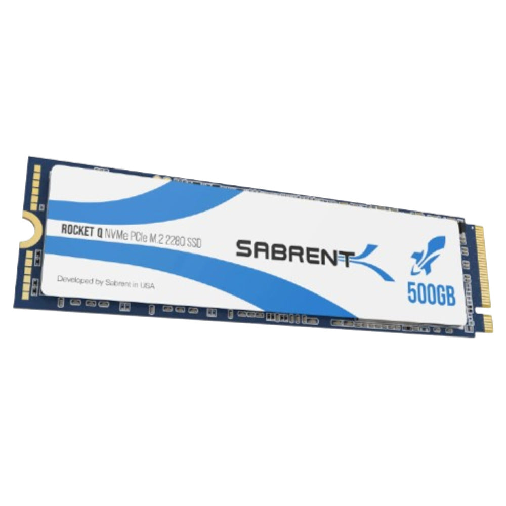 Sabrent Rocket Q SB-RKTQ-500 500GB PCIe Gen 3.0 x4 4GB/s 3D QLC NVMe M.2 2280 Refurbished SSD