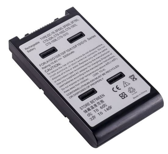 Battery for CTS-22A DC-19 SF620 SF650 SF760 CTS-1002 flaw weld detector