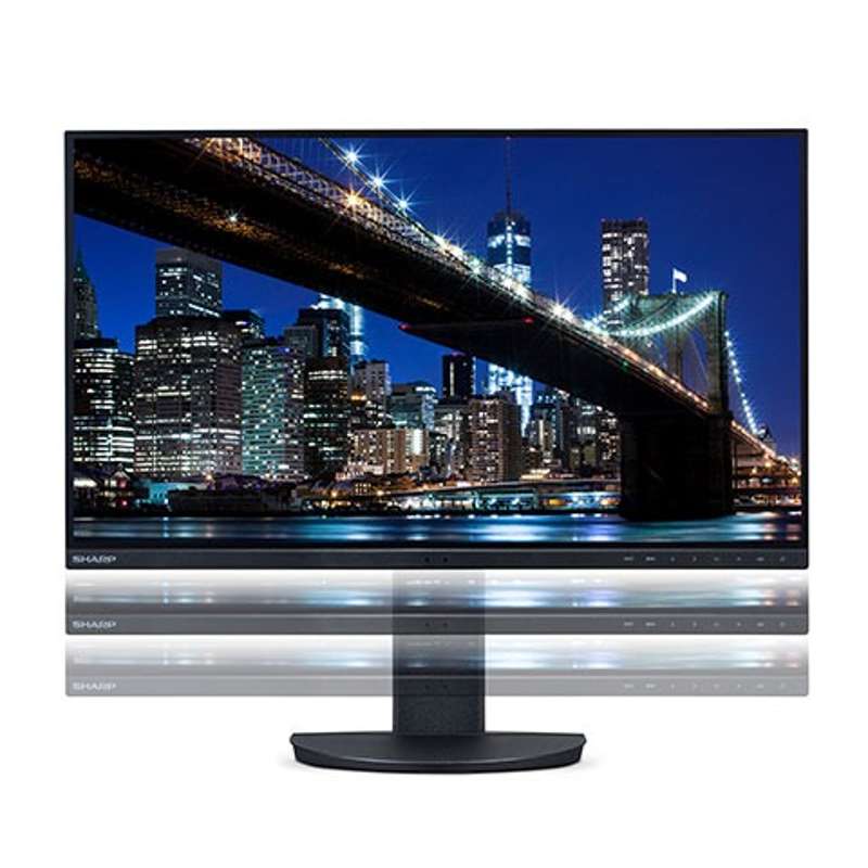 Sharp DD-EA272Q 27" WQHD Business Monitor with Ultra-Narrow Bezel and USB-C Charging (90W)