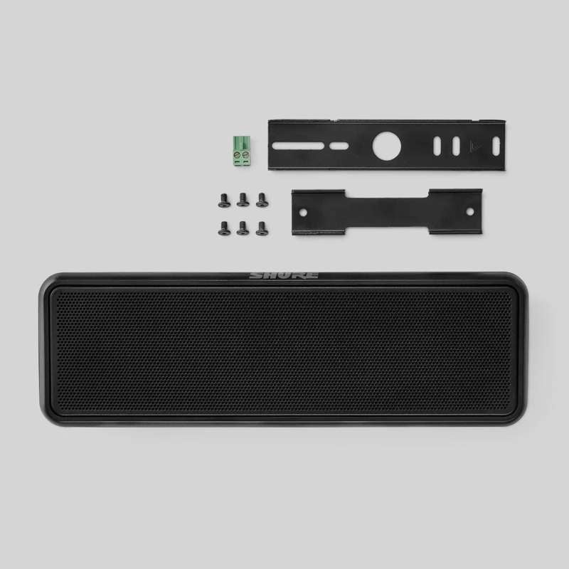 Shure MXP-3 Wall Mount Loudspeaker - Black