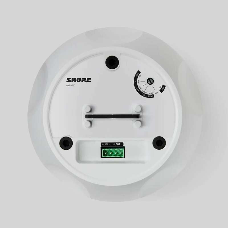 Shure MXP-6 Pendant Passive Loudspeaker - White