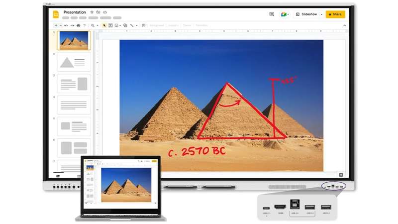 SMART Board GX065-V4 Plus 65'' Interactive Display with Embedded OS (GMS)