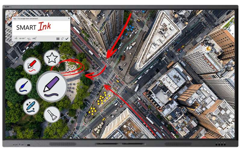 SMART Board T065 Pro 4K QLED 65" Interactive Display