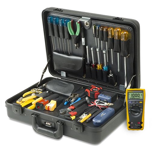 SPC325R-01 LAN/Telecom Premise Wiring Tool Kit+177 DMM, 5.5" HC