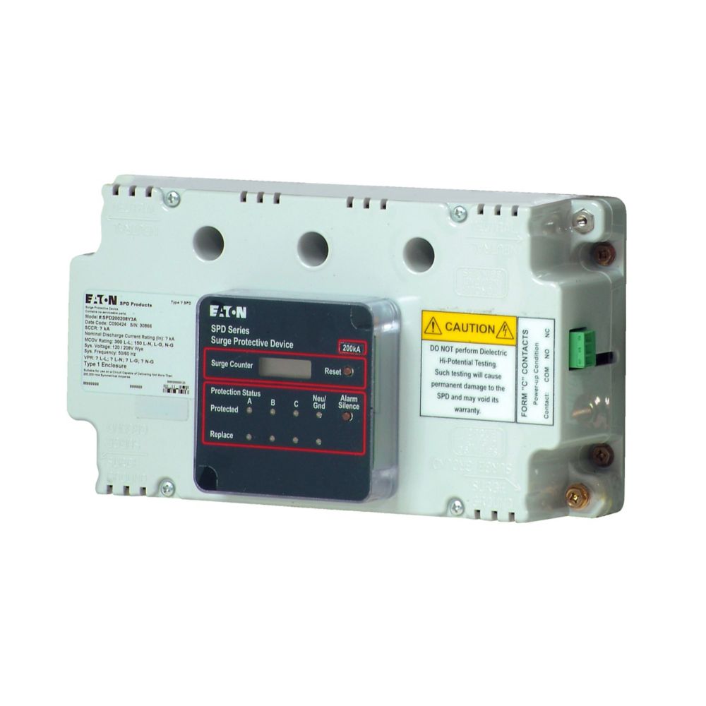 Eaton SPD100480Y2A SPD Series Surge Protection Device 277/480V 100kA