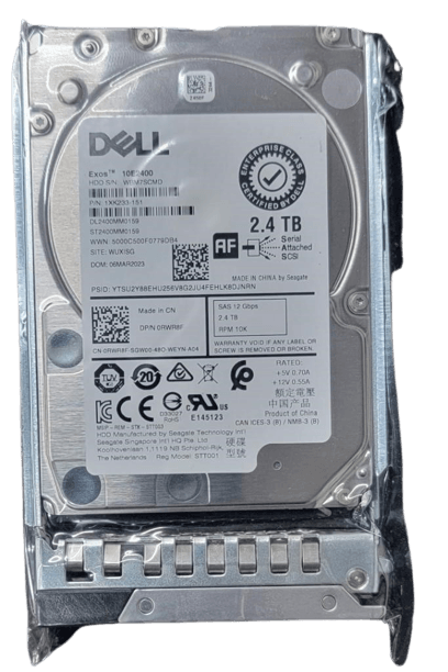 400-AUTO Dell 2.4TB 10K 12Gbps SAS 2.5" G14 Hard Drive