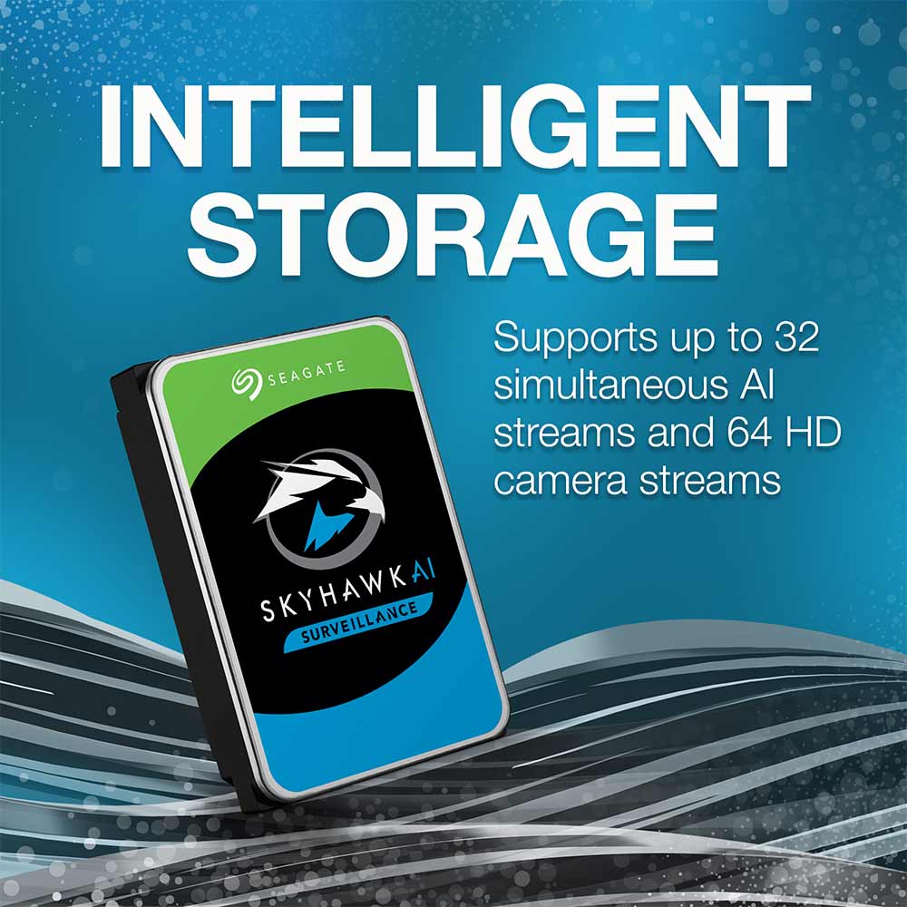 Seagate Skyhawk Surveillance ST8000VX0002 8TB 7.2K RPM SATA 6Gb/s 4kn 3.5in Refurbished HDD