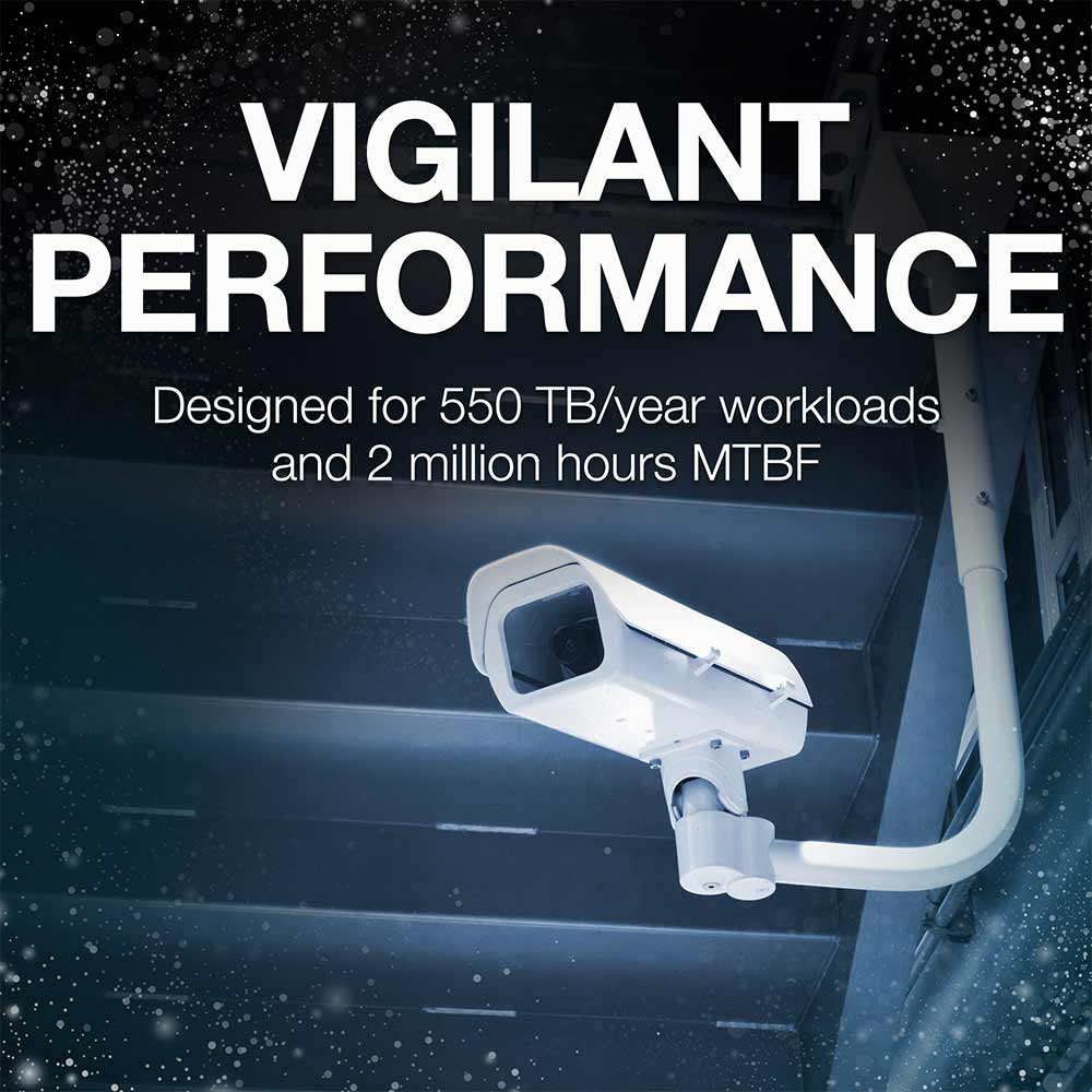 Seagate Skyhawk AI Surveillance ST8000VE0004 8TB 7.2K RPM SATA 6Gb/s 512e 3.5in Recertified Hard Drive