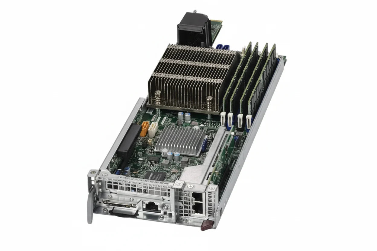 Supermicro SYS-5039MS-H8TRF 3U 8 Node MicroCloud - Xeon E3-1230 v5  | 256GB DDR4 (2x16GB Per Node)