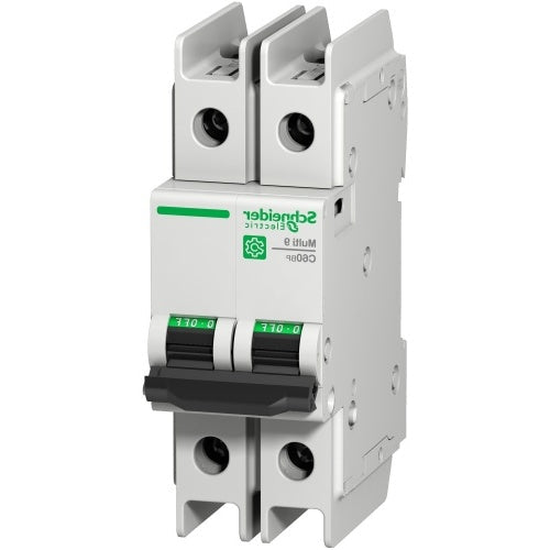 M9F42202 | Schneider Electric Multi9 C60BP 2-Pole 2A C-Curve Miniature Circuit Breaker