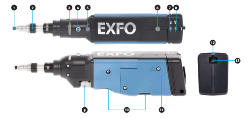TKMAXFIP430B EXFO Handheld Display with Full Auto Digital Inspection Probe