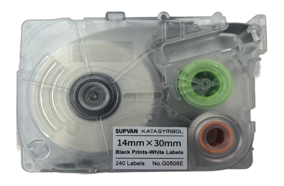 White Die Cut Label for G15M-Pro label printer, 9mmx22mm, 310pcs/roll, 20 rolls/pack