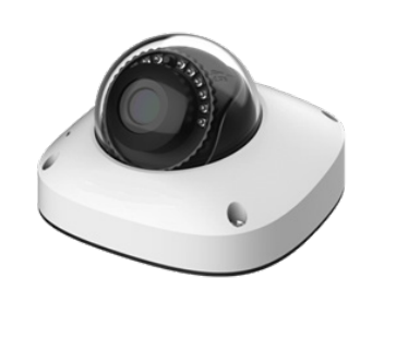 Eagle Eye Camera DM08b Outdoor Mini Dome 4Mpix, NDAA, IR, IP66, 2.8mm Lens, Microphone,  POE, SDCard (EN-CDUM-008b)