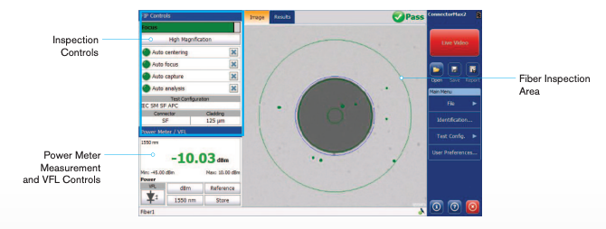 EXFO FIP-410B Digital Fiber Inspection Probe