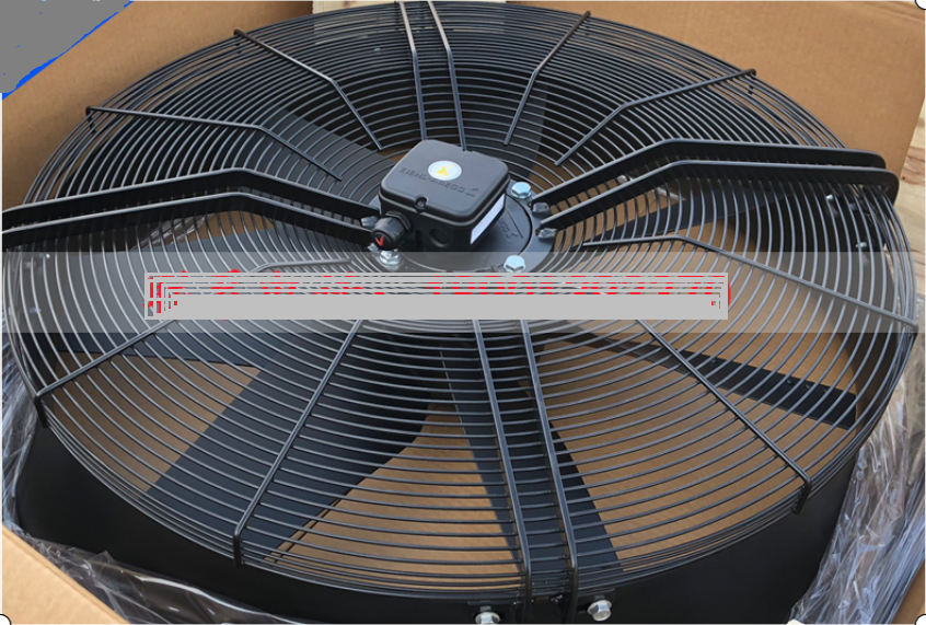 FC080-SDQ.6K.V7 ZIEHL-ABEGG Axial Fan 3~400V 1.4/0.95 kW 2.7/1.7 A 900/690 rpm