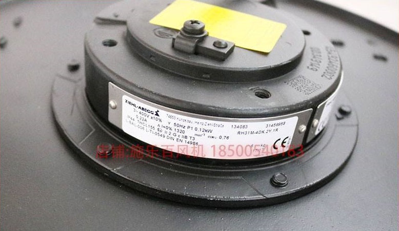 Brand new RH31M-4DK.2Y.1R  ZIEHL-ABEGG centrifugal fan 3-400V 50HZ