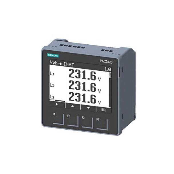 Siemens 7KM3120-0BA01-1DA0 SENTRON PAC3120 Panel Power Monitoring Device