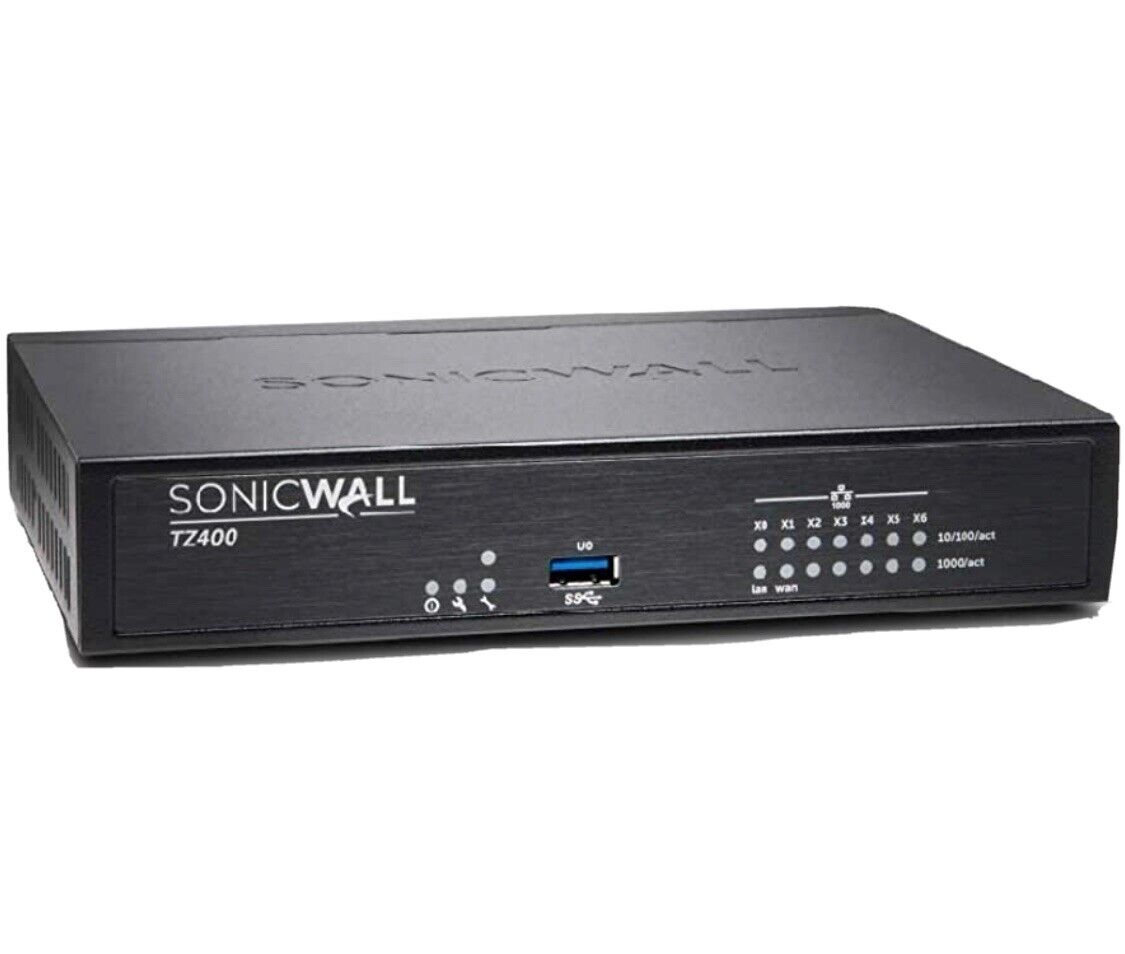 Dispositivo de seguridad de red SonicWall TZ400 01-SSC-0213