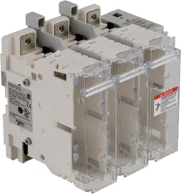 GS1-JU3 | Schneider Electric 3-Pole Fusible Disconnect Switch Body, 100 A, Class J