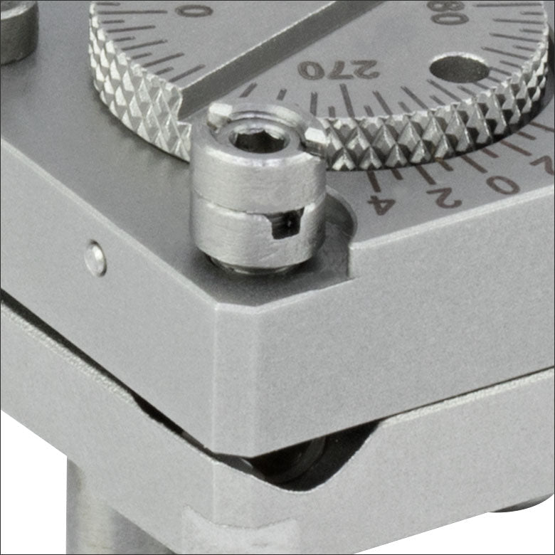 TH-FBTB-M - Kinematic Rotation Mount for 5 mm Cube Optics, M4 Tap