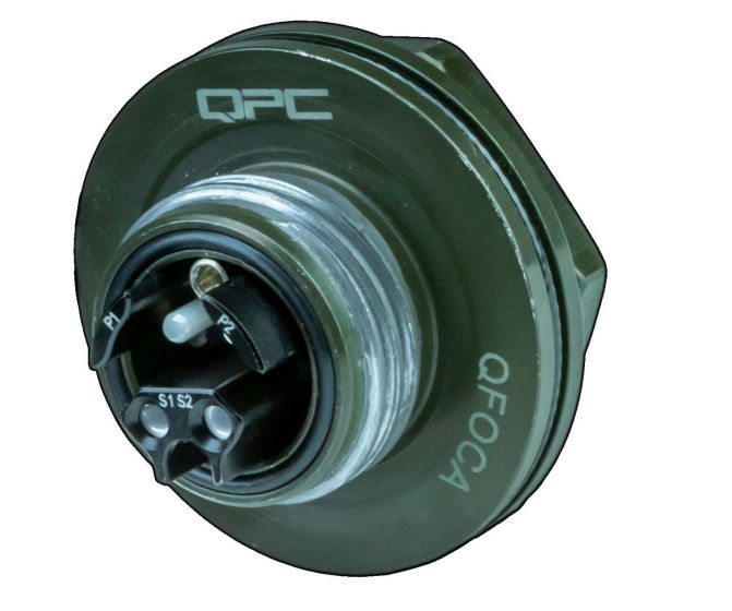 Blue Premium-Grade 4-Fiber Tactical Assembly SM QFOCA 4-CH